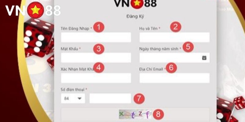 Hướng dẫn chi tiết các bước đăng ký VN88